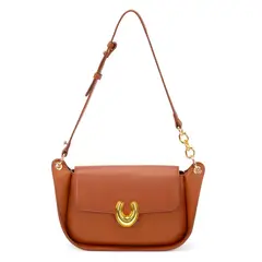 GACEL - Cartera - Mujer - Bandolera Grande - - Tostado