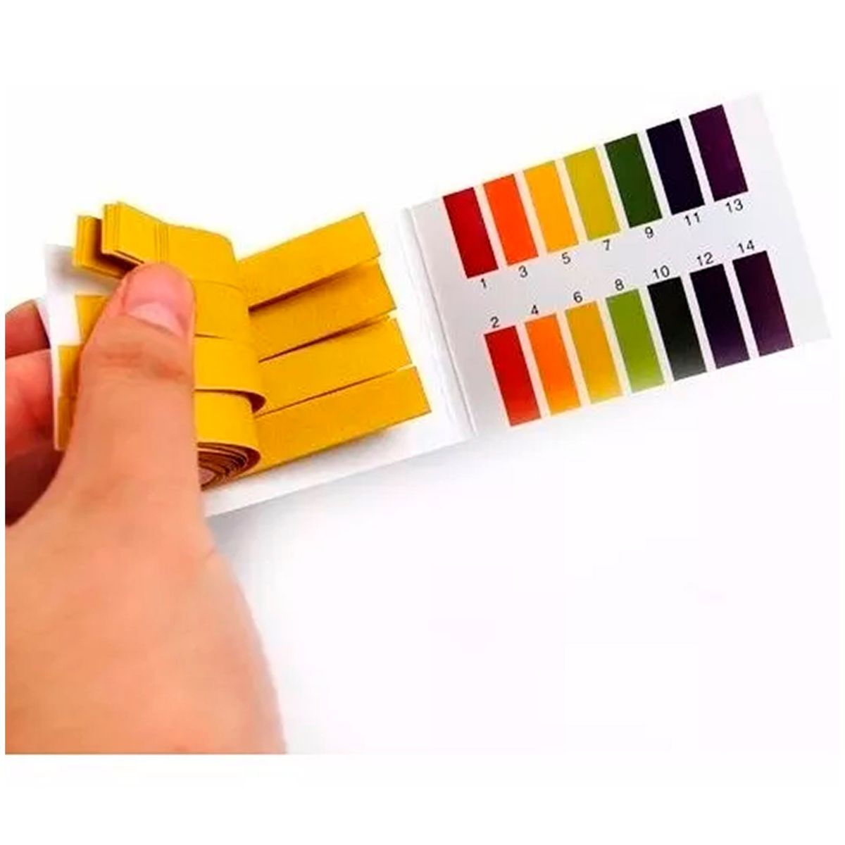 ESHOPANGIE - 80 Tiras De Papel Para Medir Ph 1-14 Universal