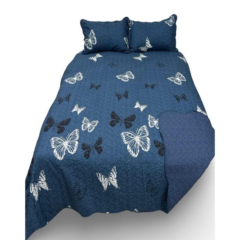 GENERICO - Quilt 2 Plazas Luminoso - Cubrecama Verano L3
