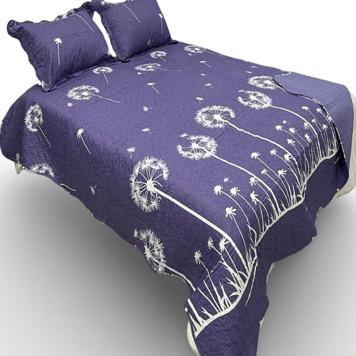 GENERICO - Quilt 2 Plazas Luminoso - Cubrecama Verano L1