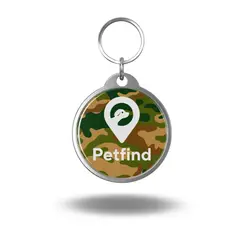 PET FIND - Placa identificación Petfind con GPS pasivo