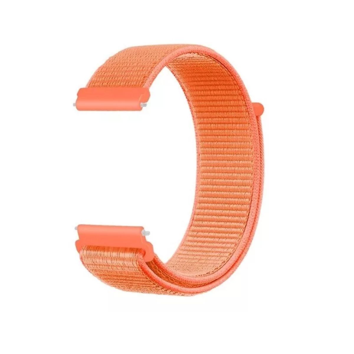 GENERICO - Correa Nylon Ajustable Para Smartwatch 22-46mm-NARANJA