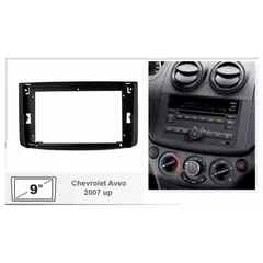 GENERICO - Bisel Adaptador Radio 9 Pulgadas Chevrolet Aveo - captiva 07