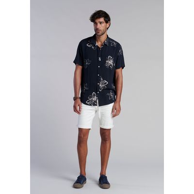 Imagen 2 del producto Camisa Estampada Denver Fj Negro