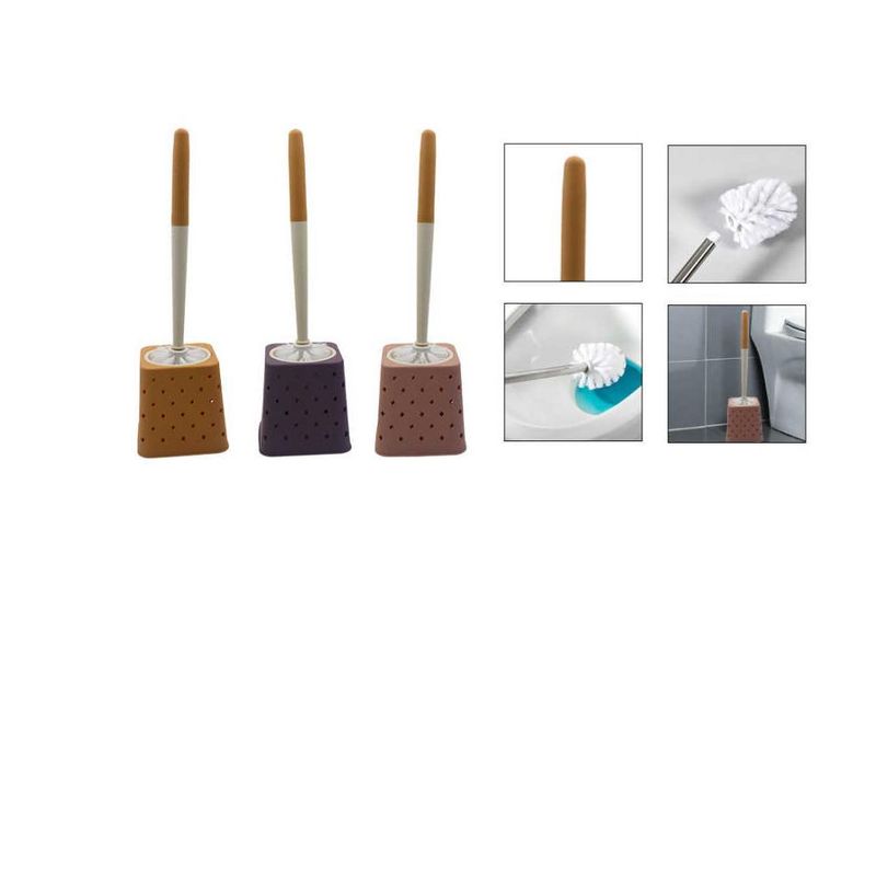GENERICO - Cepillo Limpiador  WC Plastico