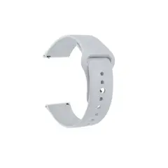 GENERICO - Correa De Silicona Para Samsung Gear S3 Classic 46mm - 22mm-GRIS