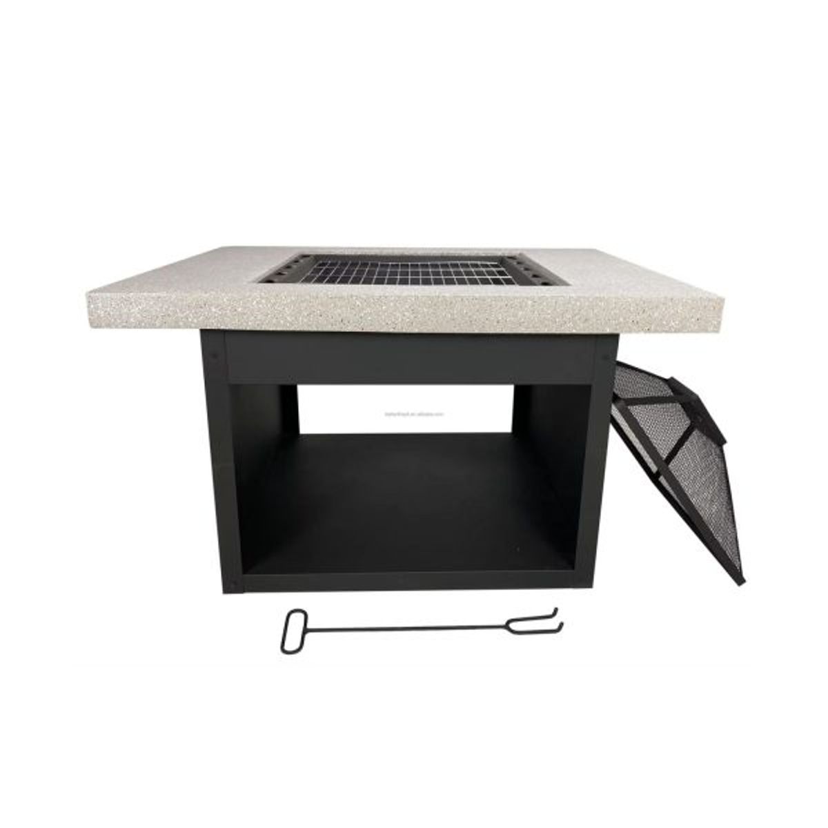 IGPRO - Fogon Parrilla A La Piedra Con Guardaleña 92x70x63cm