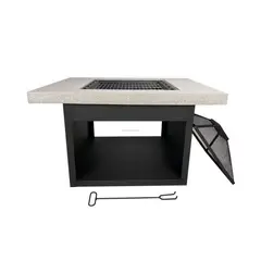 IGPRO - Fogon Parrilla A La Piedra Con Guardaleña 92x70x63cm