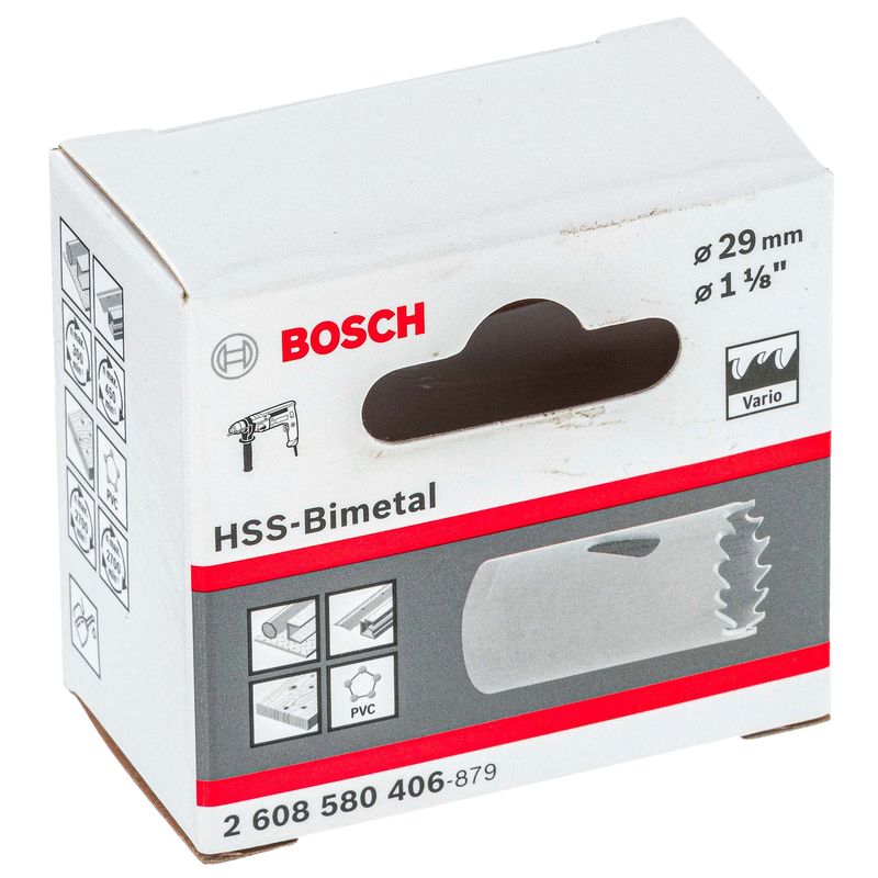 BOSCH - Sierra copa Bosch Bimetálica Eco HSS 29 mm