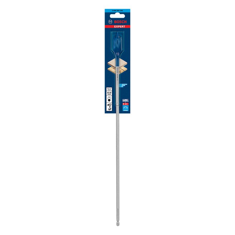 BOSCH - Broca para madera Bosch EXPERT Self Cut Speed 19mm x 400mm