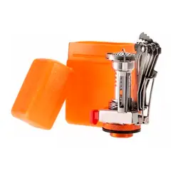 ESHOPANGIE - Mini Cocinilla Camping Portatil Llavero A Gas Outdoor
