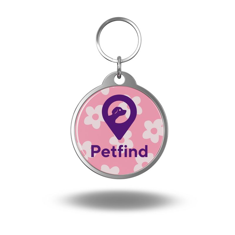 PET FIND - Placa identificación Petfind con GPS pasivo