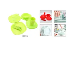GENERICO - Set De Picnic O Camping Gran Pack 48 PCS