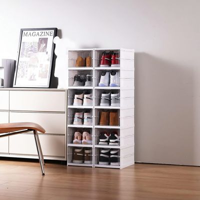 Imagen 2 del producto Zapatera Plegable 6 Niveles Una Pieza Firme Sin Instalación