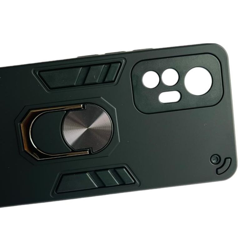 GENERICO - Carcasa Para Xiaomi 12 Lite 5g Anti Golpes Anillo Negro