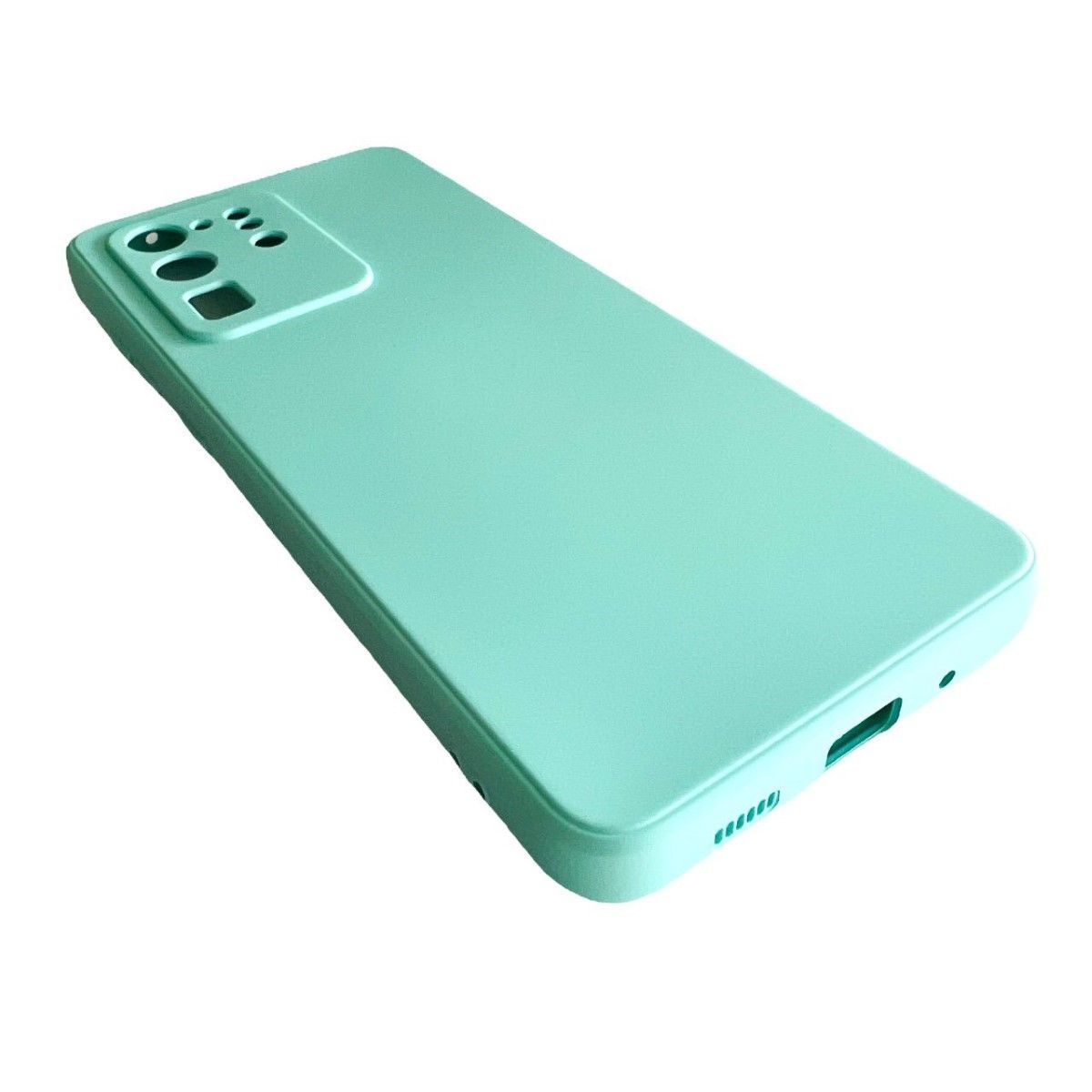 GENERICO - Carcasa Funda Para Samsung S20 Ultra Silicona Turquesa