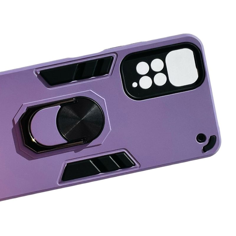 GENERICO - Carcasa Para Xiaomi Redmi Note 11 Pro 4g/5g Antigolpes Anillo Lila
