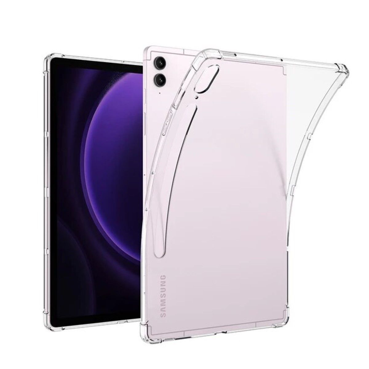 GENERICO - Carcasa Transparente Reforzada Para Samsung Tab S8 Ultra/S9 Ultra