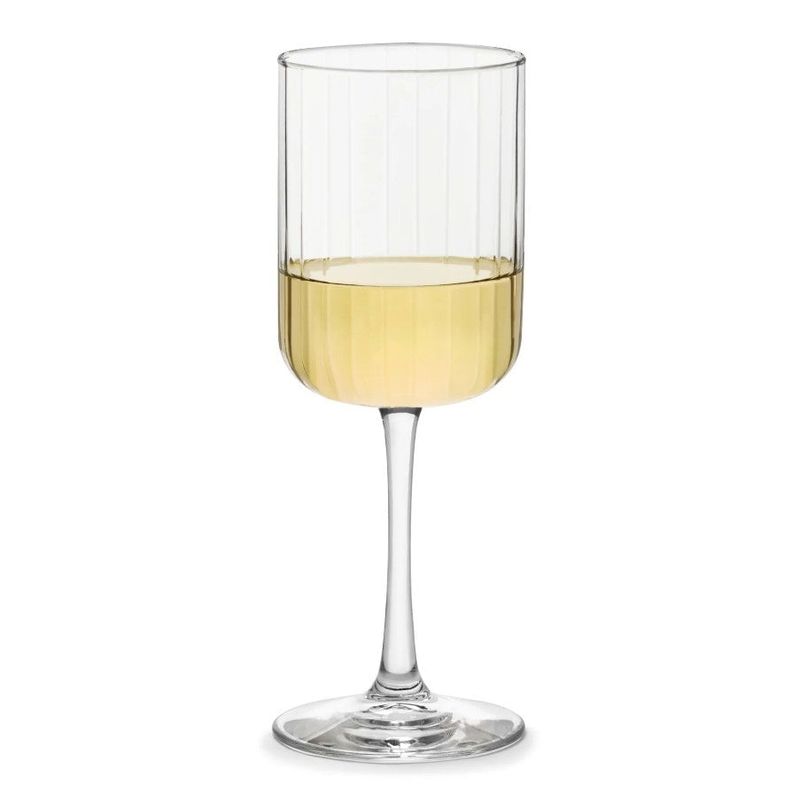 LIBBEY - SET 4 COPAS VINO PANELLO 414 ML-LIBBEY COLOR AGUA