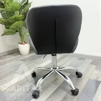 Silla de escritorio negra ejecutiva ergonómica mariposa