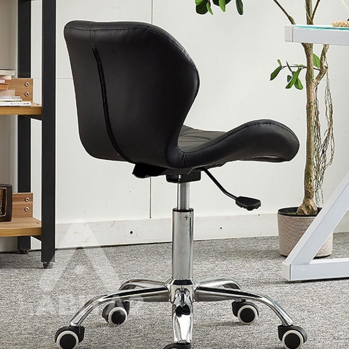 HABITA2 CHILE - Silla de escritorio negra ejecutiva ergonómica mariposa