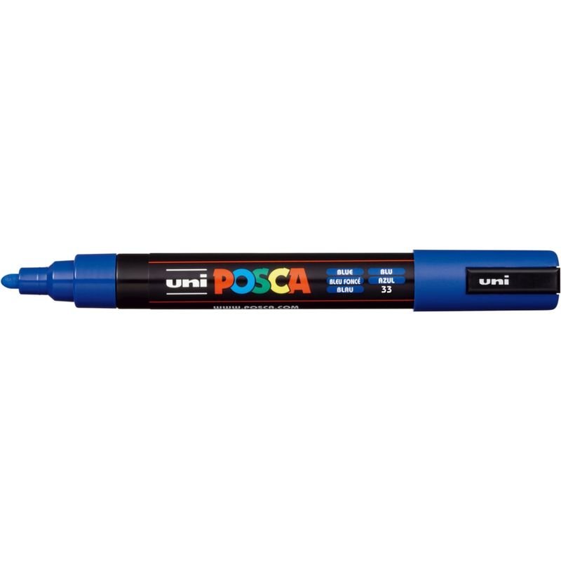 MITSUBISHI - Marcador Acrilico Posca PC-5M Azul