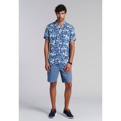 Imagen 2 del producto Camisa Estampada Irving Fj Azul