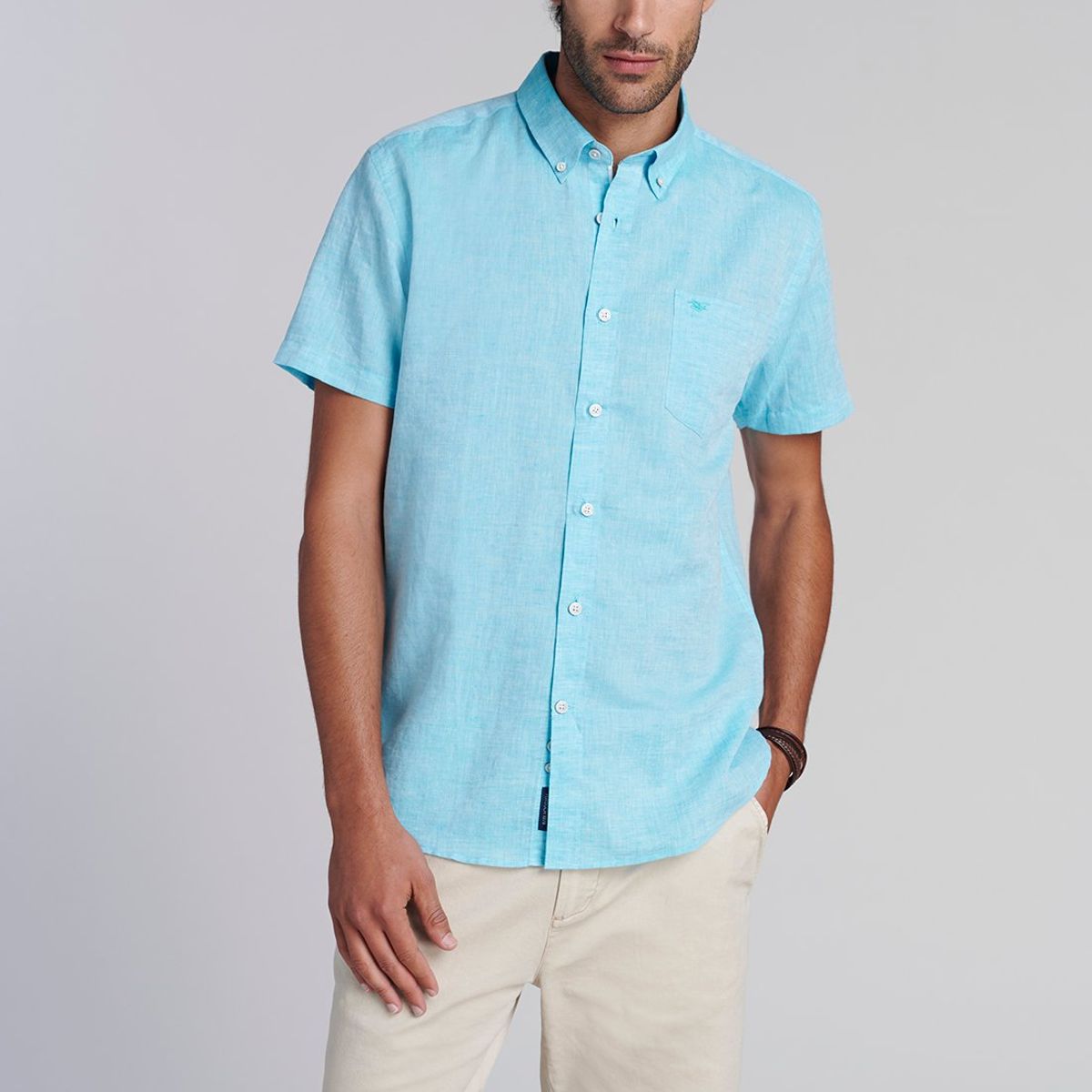 FEROUCH - Camisa Sport Atlanta F Azul Ferouch