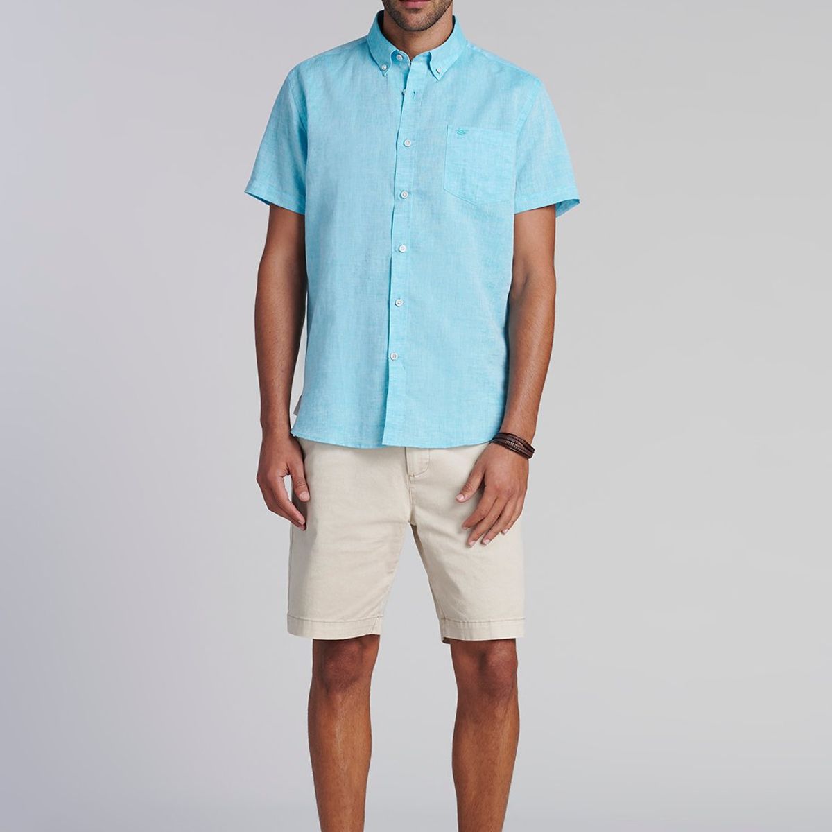 FEROUCH - Camisa Sport Atlanta F Azul Ferouch