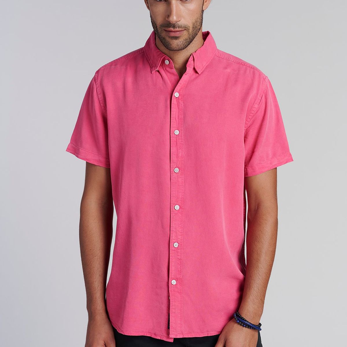 FEROUCH - Camisa Sport Lyocell Fj Rojo Ferouch