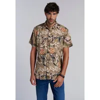 Camisa Estampada Safari Fj Verde