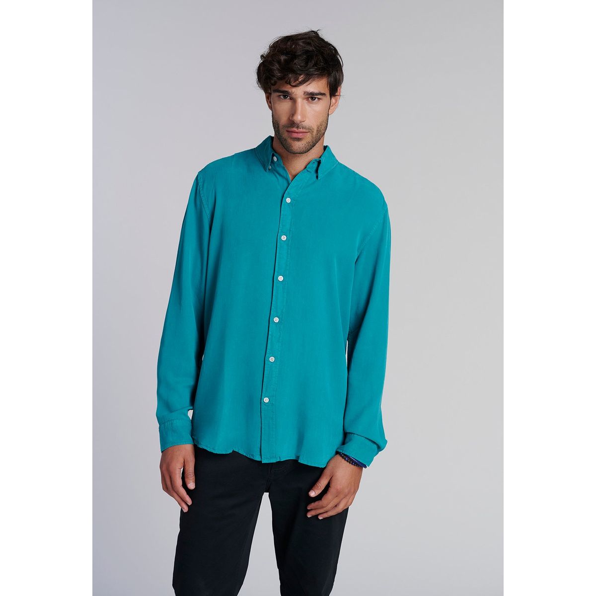 FEROUCH - Camisa Miami Sport Lyocell Fj Verde Ferouch