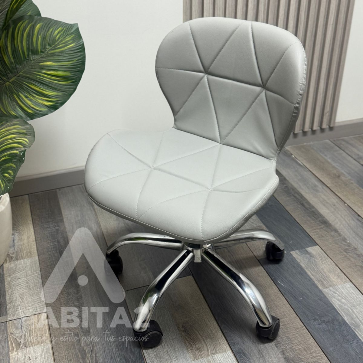 HABITA2 CHILE - Silla de escritorio gris ejecutiva ergonómica mariposa
