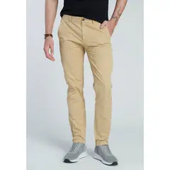 NEW MAN - Pantalon Lille Beige