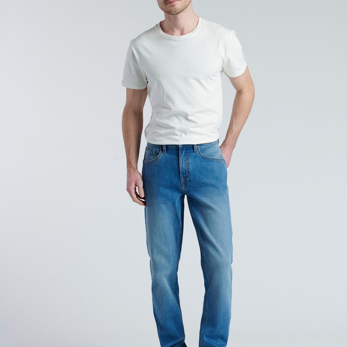 NEW MAN - Jeans  Silos Azul New Man