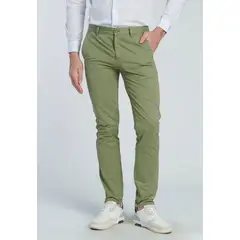 NEW MAN - Pantalon Lille Café
