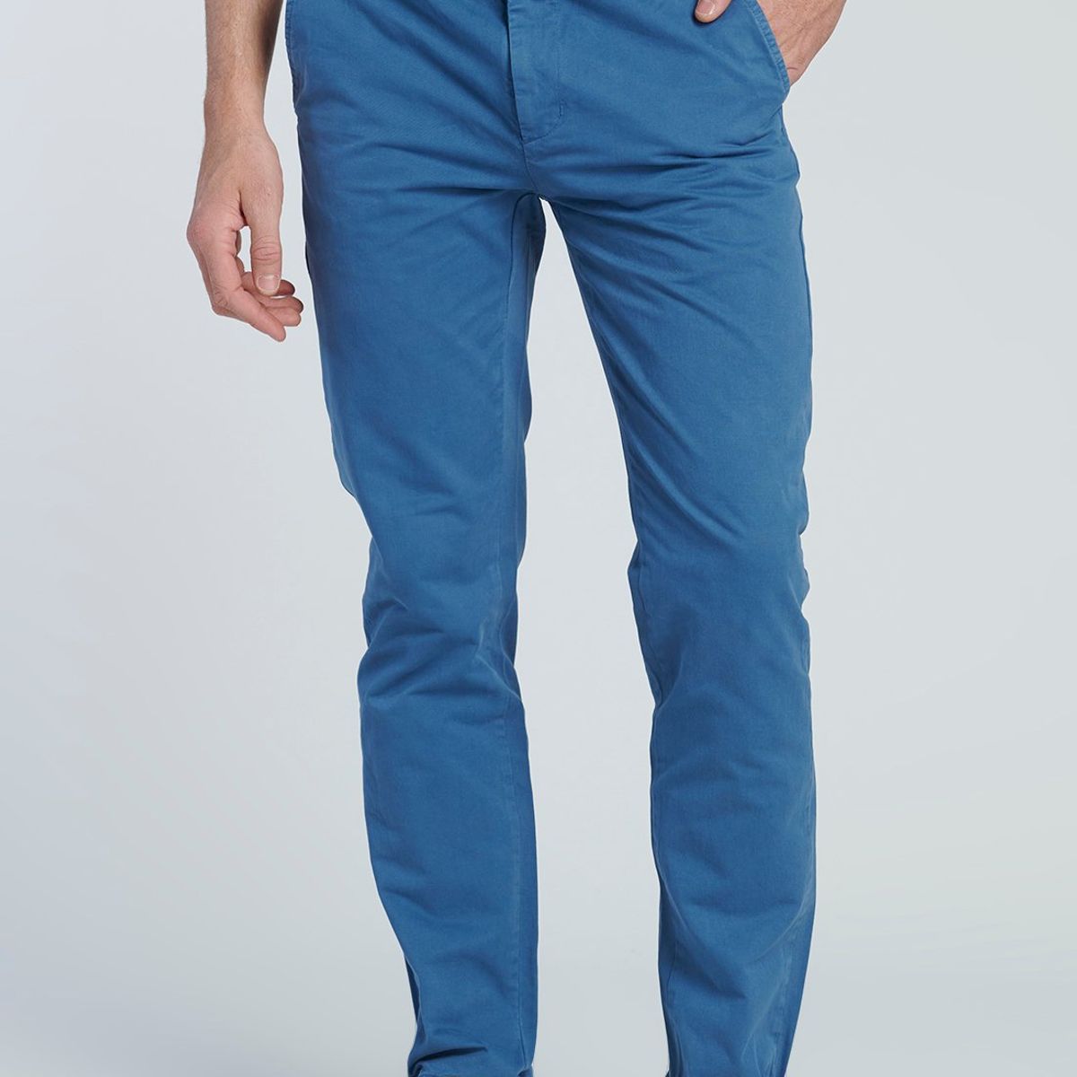 NEW MAN - Pantalon Lille Azul New Man