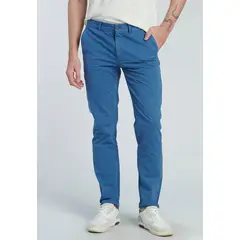 NEW MAN - Pantalon Lille Azul