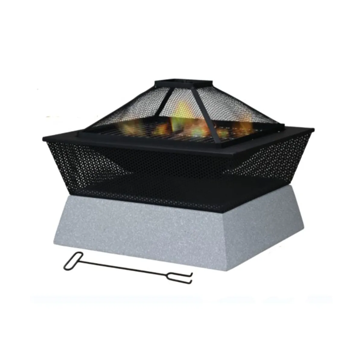 IGPRO - Fogon Parrilla A La Piedra 55x55x425cm