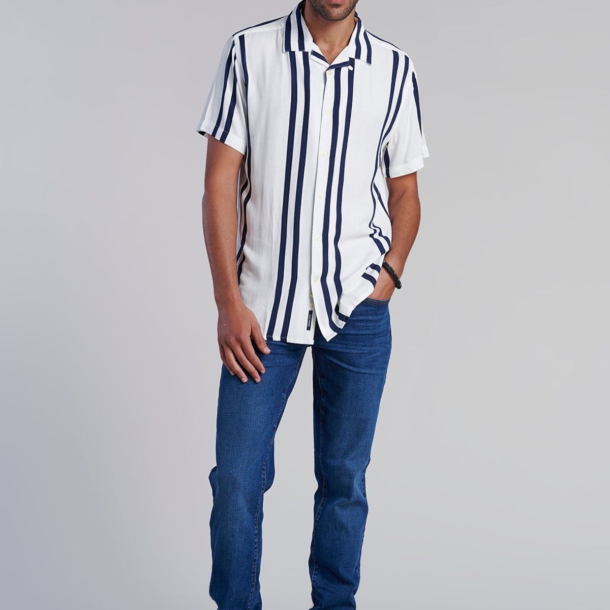 FEROUCH - Camisa Indiana F Beige Ferouch