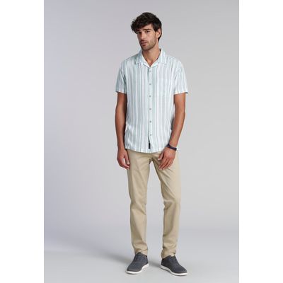 Imagen 2 del producto Camisa Listada Sport Fj Verde