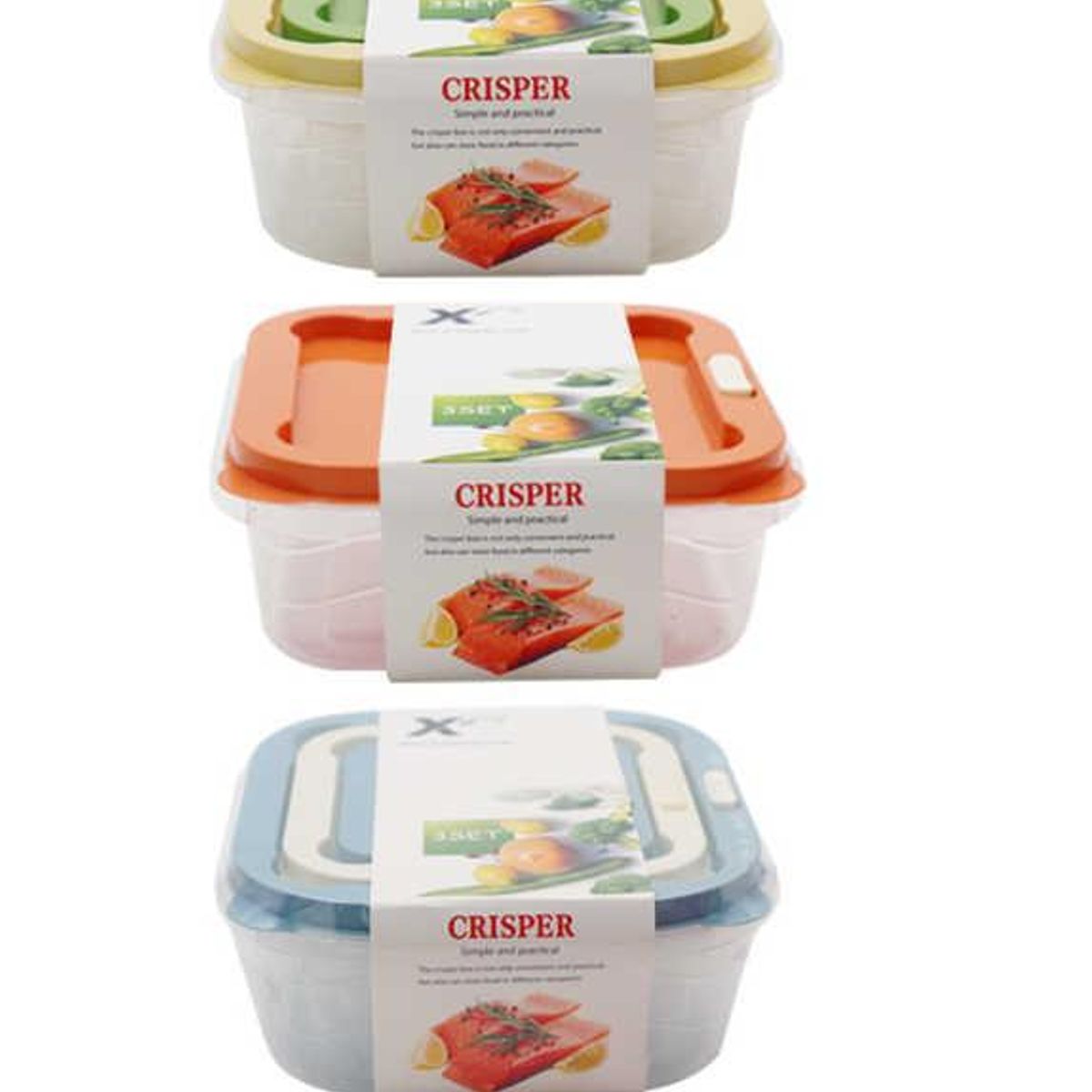 GENERICO - Set Emvase Hermetico 4 pcs