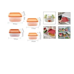 GENERICO - Set Emvase Hermetico 4 pcs