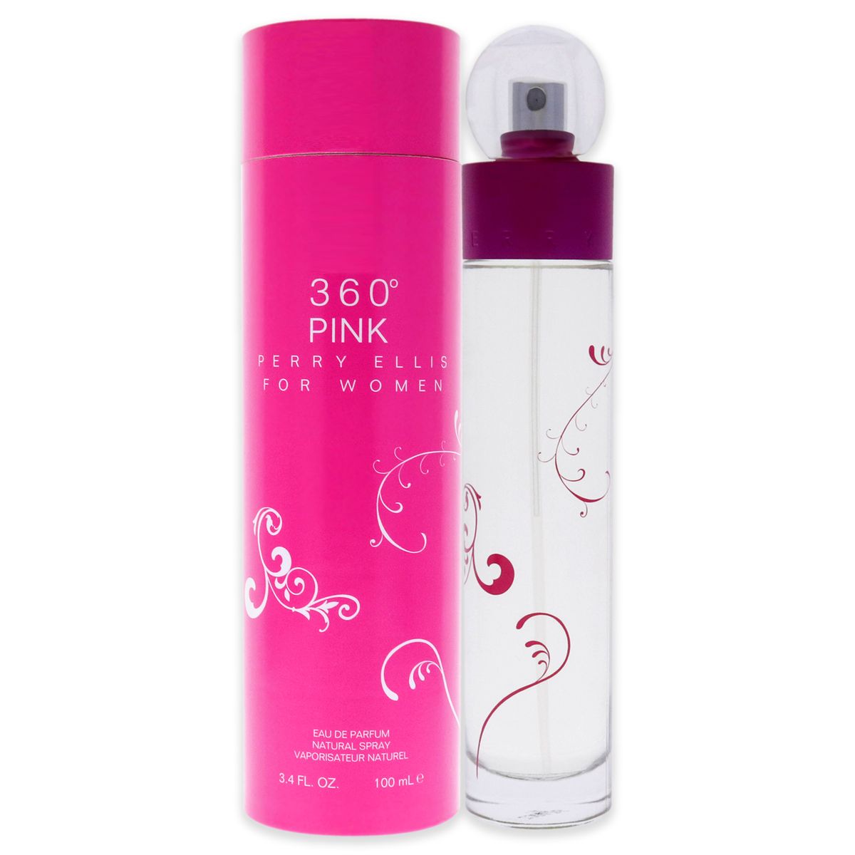 PERRY ELLIS - Perfume 360 Pink Edp 100 Ml Para Mujer Perry Ellis