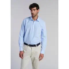 FEROUCH - Camisa Striped Oregon Sc Celeste