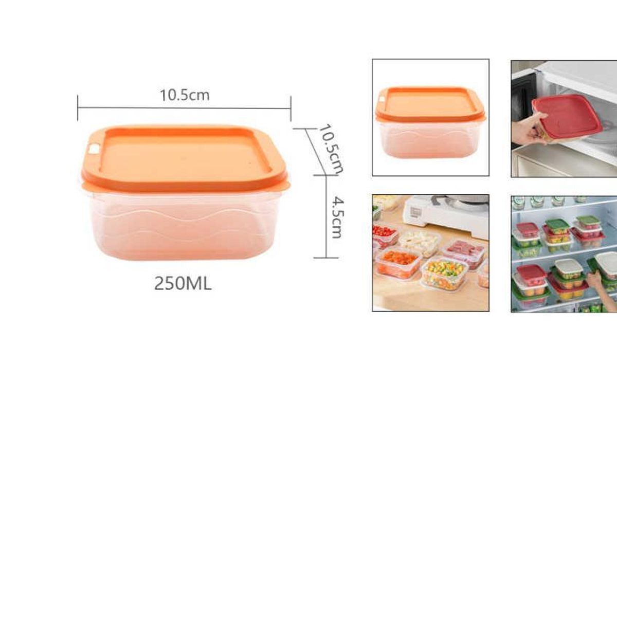 GENERICO - Envases Hermeticos 250 ml