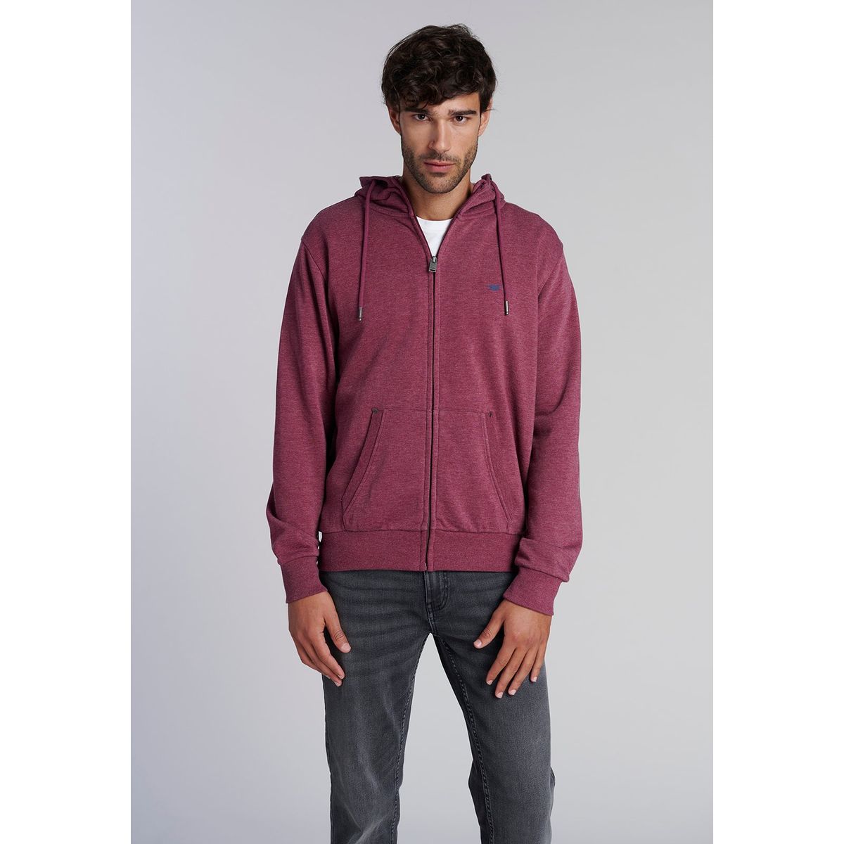 FEROUCH - Poleron Basico Massachussets Rojo Ferouch