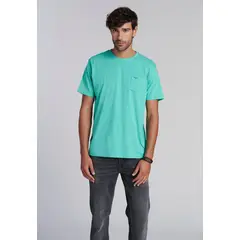 FEROUCH - Polera Bolsillo Houston Verde