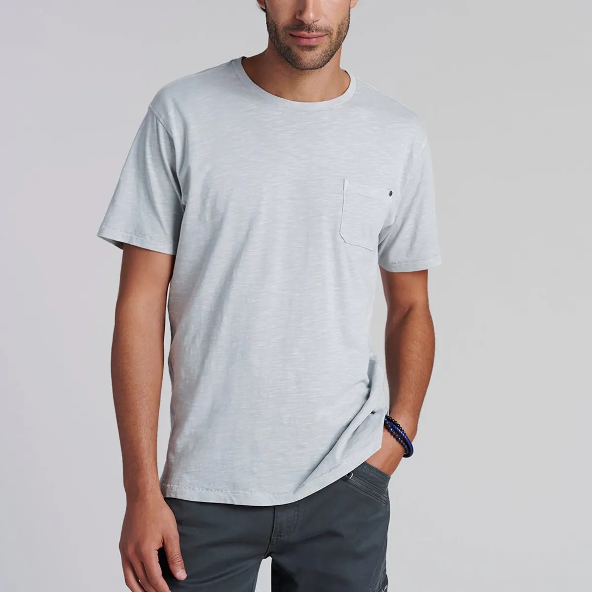 FEROUCH - Polera Bolsillo Boston Beige Ferouch