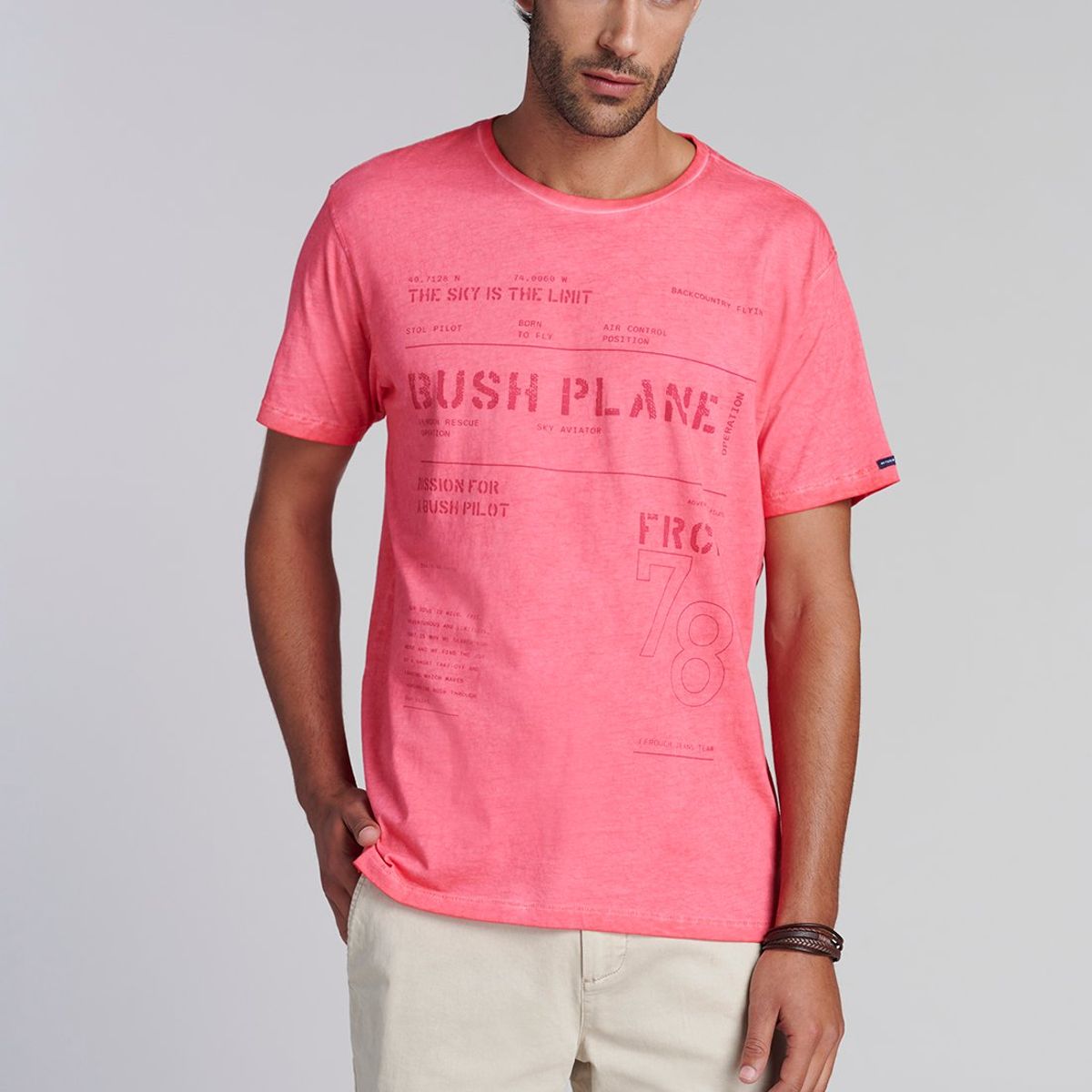 FEROUCH - Polera Seattle Rojo Ferouch